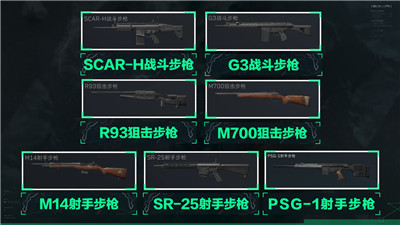 《三角洲行动》可以使用7.62x51mm弹药枪械有哪些？配图